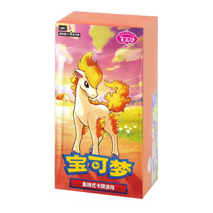 PTCG CHINESE - Gem Pack Vol 4 Booster Box (Sealed) (P.O.)