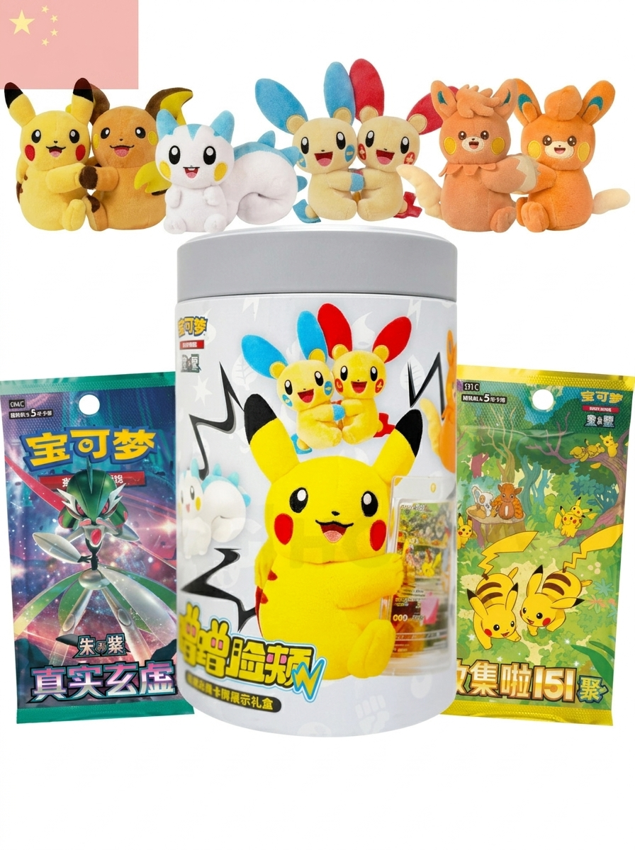 'Cuddle Cheek' Mystery Plush Tin